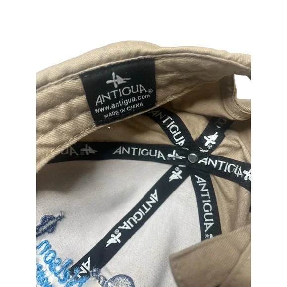 Antigua Byron Nelson EDS golf vintage signed hat Jeffrey Sluman Jason Bohn - Picture 7 of 8